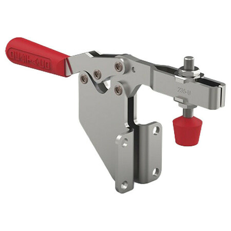 DE-STA-CO Hold-Down Clamp, Steel, Red Handle 235-UF