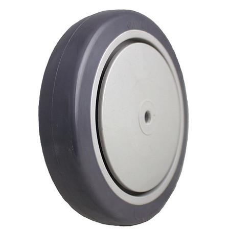 PEGASUS Wheel, Gray TPR, 4" x 1.25", Prec Ball P-UP-040X013/031K