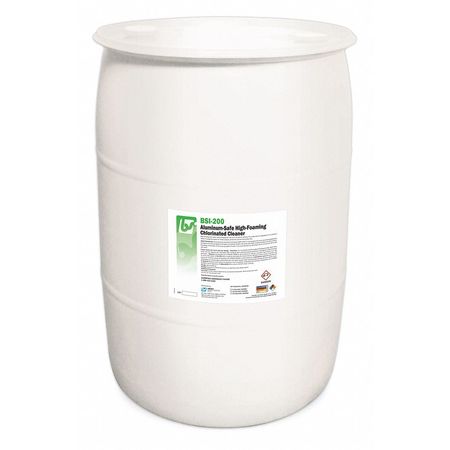 BEST SANITIZERS High-Foaming Chlorinated Cleaner, 55 gal. Drum, Chlorine BSI2003