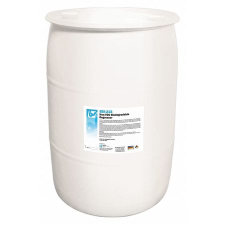 BEST SANITIZERS Non-Voc Biodegradable Degreaser, 55 Gal Drum, Liquid, Aqueous BSI2153