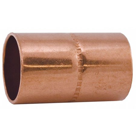 JONES STEPHENS Coupling, Rolled, Stop, 1/2 C x 1/2 C C75003