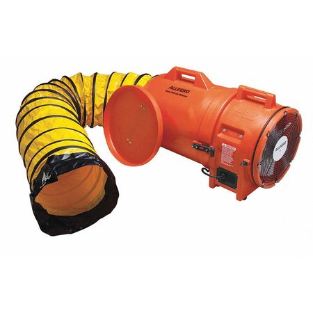 ALLEGRO INDUSTRIES Plastic Blower, 15ft. Ducting, 12" 9546-15