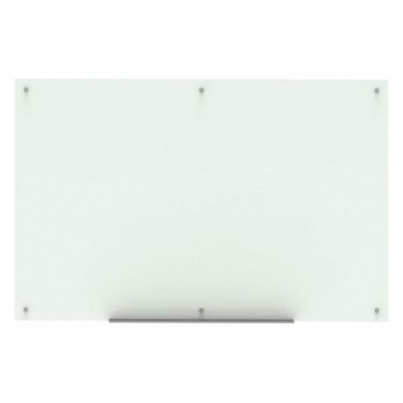 LUXOR Magnetic Glass Dry Erase Board, White WGB7248M