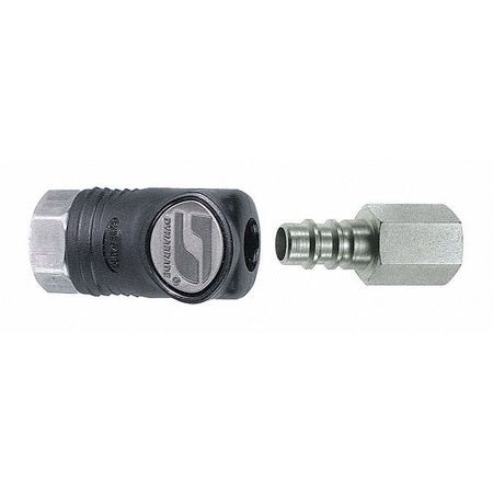 DYNABRADE Female Composite, Style Coupler, 1/4" 94991