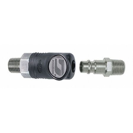 DYNABRADE Male Composite-Style Coupler, 1/4" 94992