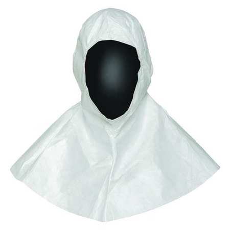 DUPONT Tyvek Isoclean Disposable Hood, White, Universal, PK100 IC668BWH0001000B