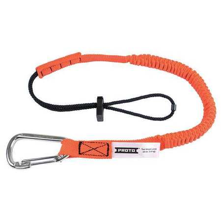 PROTO Tool Lanyard, 15 lb., 32 in, Orange JLAN15LBSSCAR