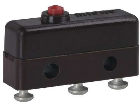 HONEYWELL Miniature Snap Action Switch, Pin, Plunger Actuator, SPDT, 5A @ 240V AC Contact Rating 11SM1-T