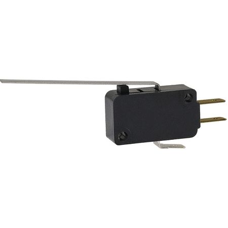 HONEYWELL Miniature Snap Action Switch, Lever, Long Actuator, SPDT, 15A @ 240V AC Contact Rating V7-1C17D8-048