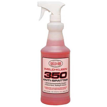 Weld-Aid Weld Kleen 350 Quart with sprayer 007089