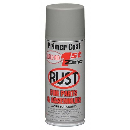 Weld-Aid 1 gal. Matte Gray Zinc Rich Galvanizing Compound FZ-100