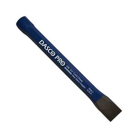 Dasco Pro Cold Chisel, 3/4" Tip x 7-1/8" L 408