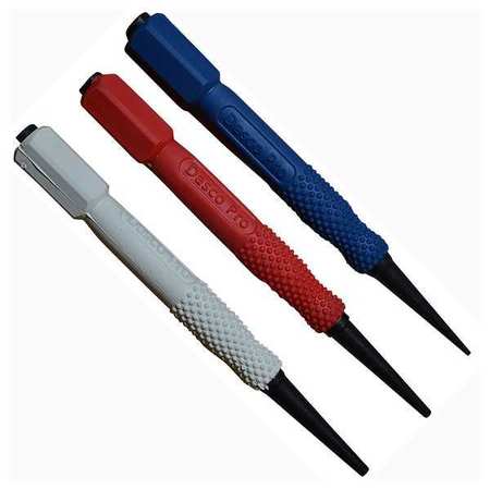 DASCO PRO Nail Set, 5" L, Red, White & Blue, 3 Pcs 76