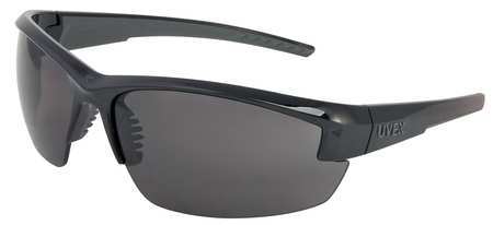Honeywell Uvex Safety Glasses, Gray Anti-Fog, Anti-Scratch S1501X