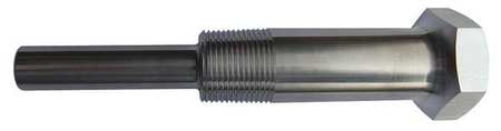 ZORO SELECT Industrial Thermowell, Lagging, 316SS 24C484
