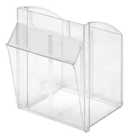 Quantum Storage Systems Plastic Tip-Out Bin Clear QTB304CUP