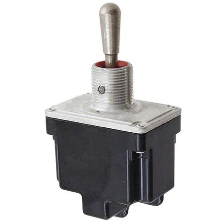 HONEYWELL Toggle Switch, DPDT, 6 Connections, Maintained On/Maintained Off/Maintained On, 1 hp, 15A @ 277V AC 2NT1-1