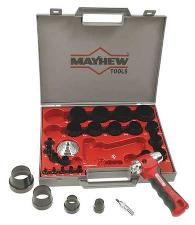 Mayhew Pro Hollow Punch Set, Not Tether Capable 66080