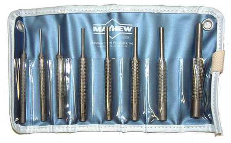 MAYHEW SELECT Drive Pin Punch Set, Not Tether Capable 62060