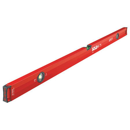 Sola Box Level, Aluminum, 48 In, Red LSX48