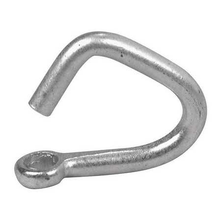 CAMPBELL CHAIN & FITTINGS 1/2" Cold Shut, Steel, Zinc Plated T4900824