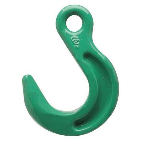 Campbell Chain & Fittings 3/4" Cam-Alloy® Eye Foundry Hook, Grade 100, Painted Green 5665215