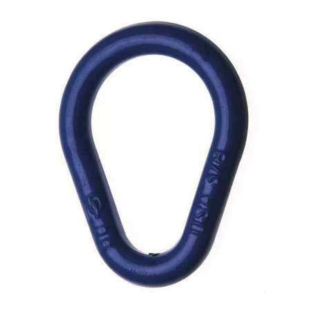 Campbell Chain & Fittings 5/8" Weldless Sling Links, Drop Forged Carbon Steel, Painted Blue 3625315