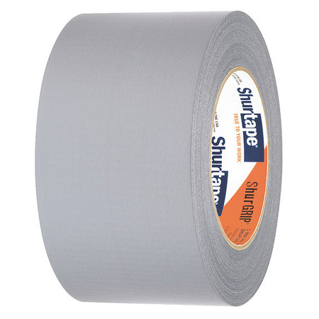 SHURTAPE Duct Tape, 72mm x 55m, 6 mil, Silver, PK16 PC 006 SIL-72mm x 55m-16 rls/cs