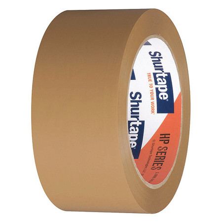 SHURTAPE Carton Sealing Tape, Tan, 48mm x 100m, PK36 HP 100