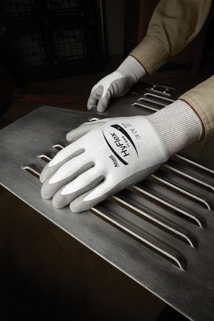Ansell Cut Resistant Coated Gloves, A2 Cut Level, Polyurethane, 2XL, 1 PR 11-644
