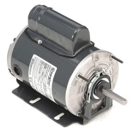 MARATHON MOTORS Permanent Split Capacitor General Purpose Farm Duty Motor, 1/2 HP, 48Z Frame, 115/230V AC Voltage 048A17T2004