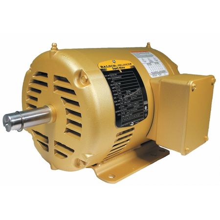 BALDOR-RELIANCE 3-Phase General Purpose Motor, 1 HP, 143T Frame, 208-230/460V AC Voltage, 1,760 Nameplate RPM EFM3116T