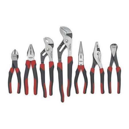 Gearwrench 7 Pc. Mixed Dual Material Plier Set 82108