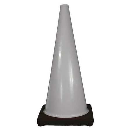 CORTINA SAFETY PRODUCTS 28IN WHITE PVC TRAFFIC CONE 03-500-66