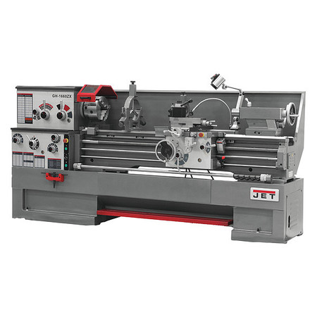 JET Lathe, 230/460V AC Volts, 7 1/2 hp HP, 60 Hz, Three Phase 60 in Distance Between Centers 321452