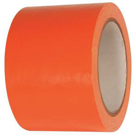 ZORO SELECT Floor Marking Tape, Roll, 3 in. W, PK2 24WH24