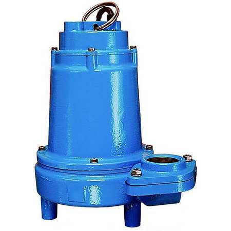 Little Giant Pump Submersible Effluent Pump, 1HP, 230V 514520