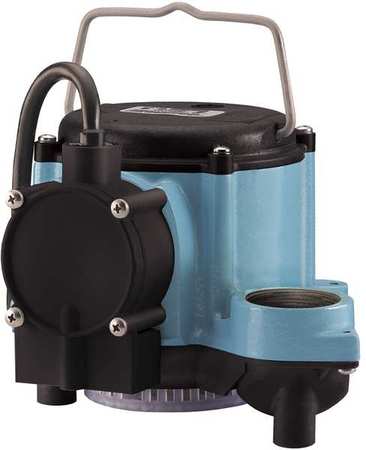 Little Giant Pump 1/3 HP 1-1/2" F Submersible Sump Pump 115 Diaphragm 506160