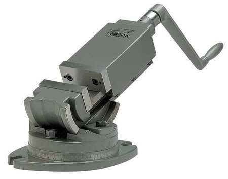 WILTON Angle Machine Vise, 1-5/16 Deep, 2 in Open 11703