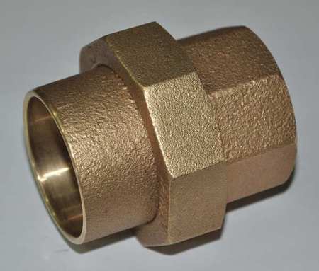 Zoro Select 1-1/4" NOM C Copper Union 24W572