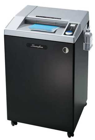 SWINGLINE GBC Paper Shredder, Cross-Cut, 59 gal., Blk/Slv 1753210BF