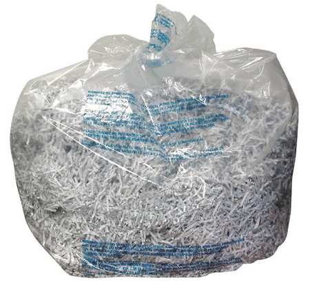 SWINGLINE GBC Shredder Bag, Plastic, 40 gal., PK100 1145482B