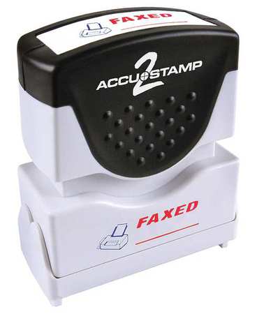 COSCO ACCU-STAMP 2 Shutter FAXED 2 Color 038917