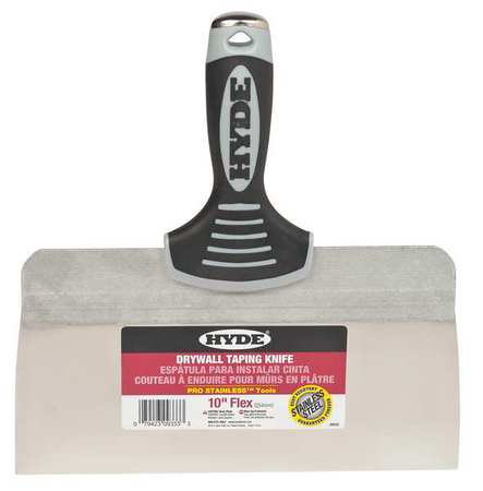 Hyde Taping Knife, Flexible, 10", SS 09333