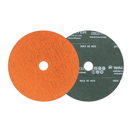 WALTER SURFACE TECHNOLOGIES Sanding Disc, 5"x7/8" 36gr 15X503