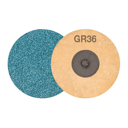 WALTER SURFACE TECHNOLOGIES Twist Topcut, Sanding Disc, 3" 36GR0 04D303