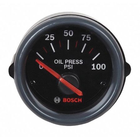 Bosch Electrical Oil Pressure Gauge, 2" SP0F000000