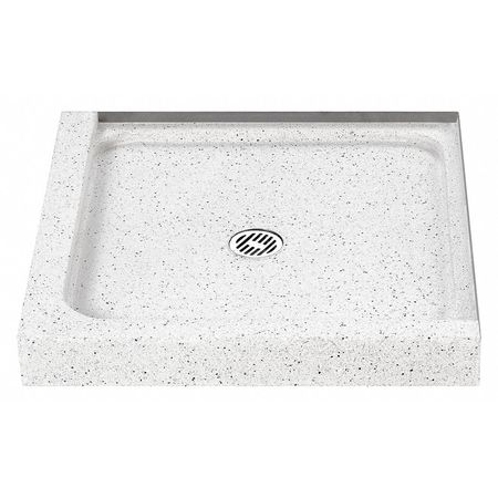 Fiat Products Terrazzo Shower Floor, Dble Entry 32x32 32MFTD081