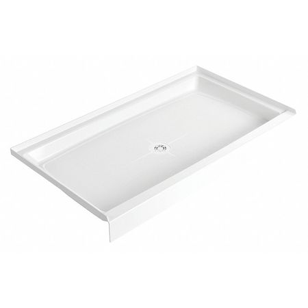 Fiat Products Molded-Stone Shower Floor, 60x34 60WL100