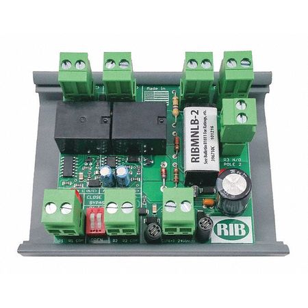 FUNCTIONAL DEVICES-RIB Track Mount, AHU Fan Safety Alarm Circuit RIBMNLB-2